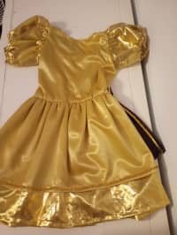 Vestido Princesa Bella (bella y la Bestia) 2