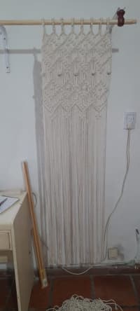 Cortinas en Macramé 2