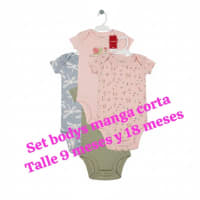 Set de Bodys Carter's 3