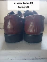 2 Zapatos de Cuero × $40.000 2