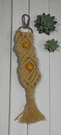 Llavero en Macramé 1