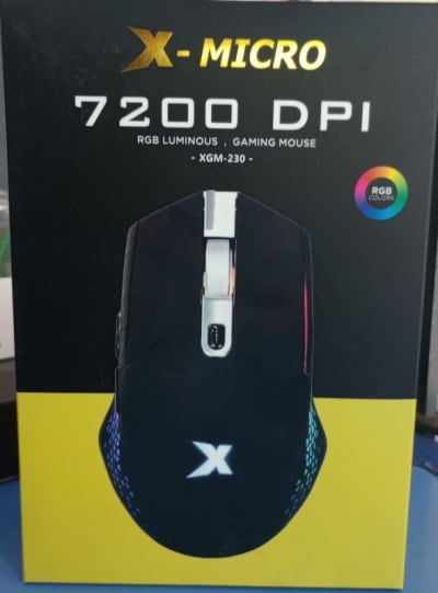 Mouse Gaming Xgm-230 6 Botones 7200dpi Usb Pc-xbox 2