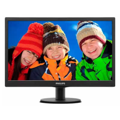 Monitor Pc de 19" Philips 193v/77 HD Vga Hdmi Dvr