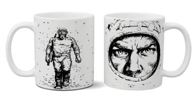Taza de Ceramica Importada el Eternauta