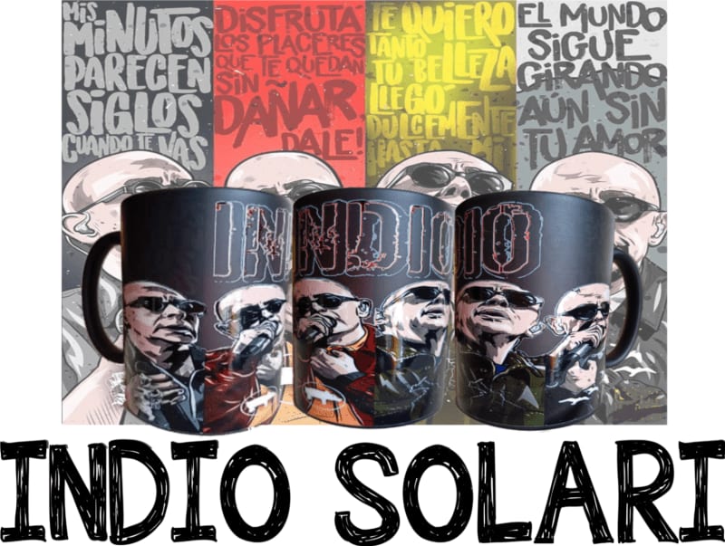 Taza Magica de Ceramica 3d Indio Solari