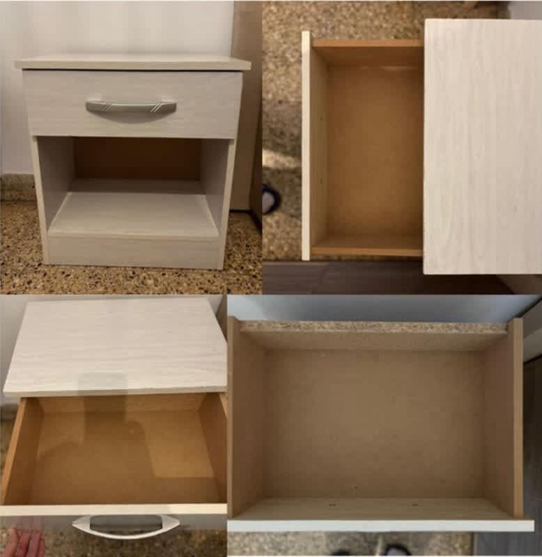 Mesa de Luz con Cajon. Excelente Estado