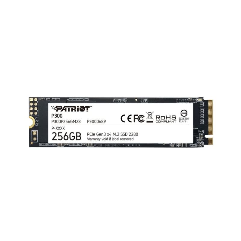 Disco M.2 256gb 2280 Pcie Gen3 X4 Ssd Patriot P300