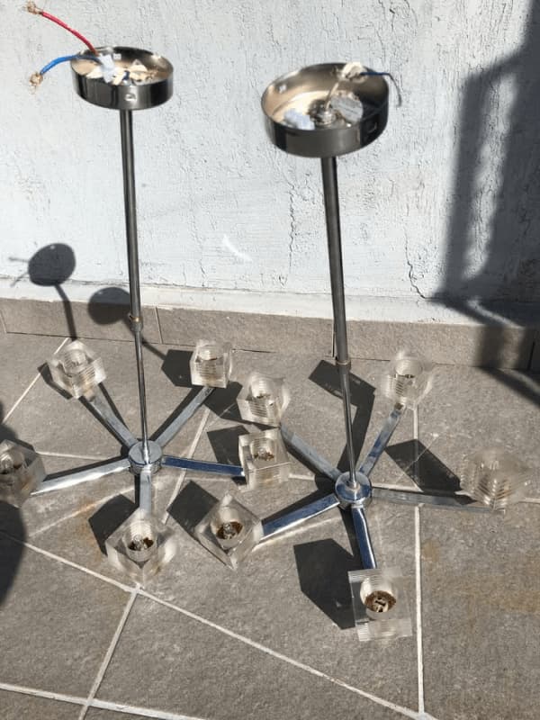 Dos Luminarias Fijas para Montaje EN Superficie 5x 40w