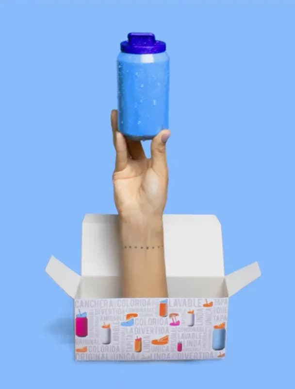 Cubierta Eco Bebida Lata Tapa Color Gaseosa Cerveza