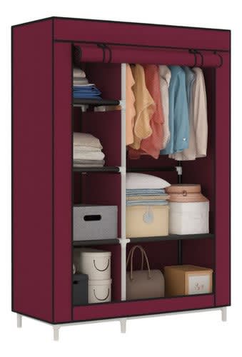 Armario Organizador de Ropa Desarmable, Perchero, Zapat