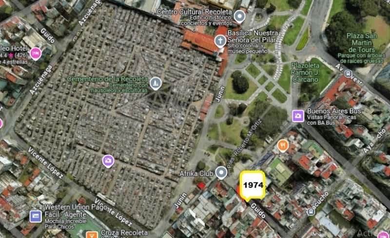 Departamento en Recoleta Bs As