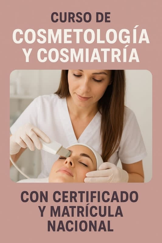 Curso Online de Cosmetología y Cosmiatria