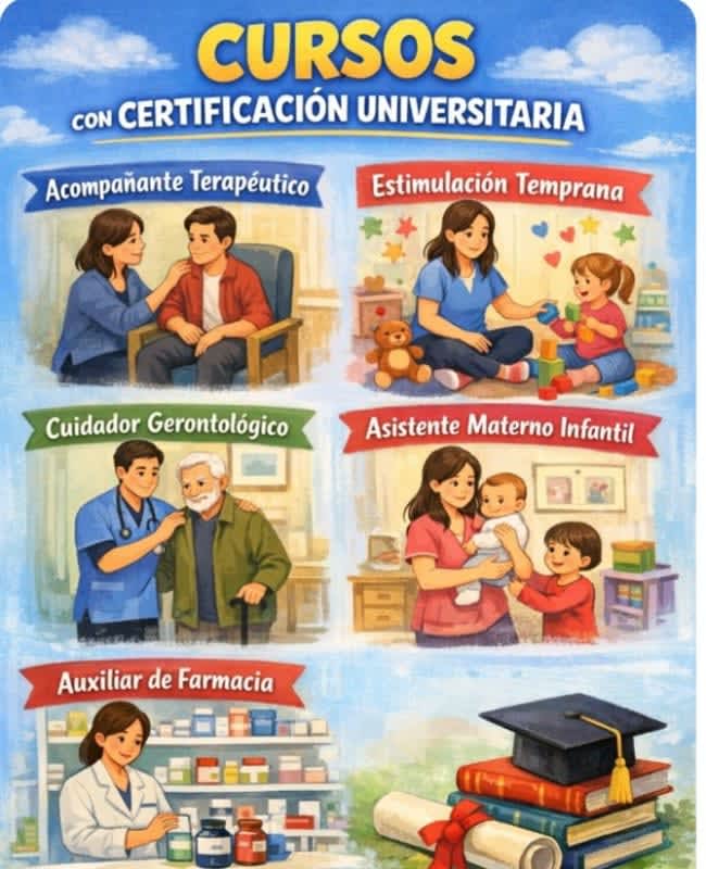 Apoyo Escolar y Cursos de Capacitacion Laboral