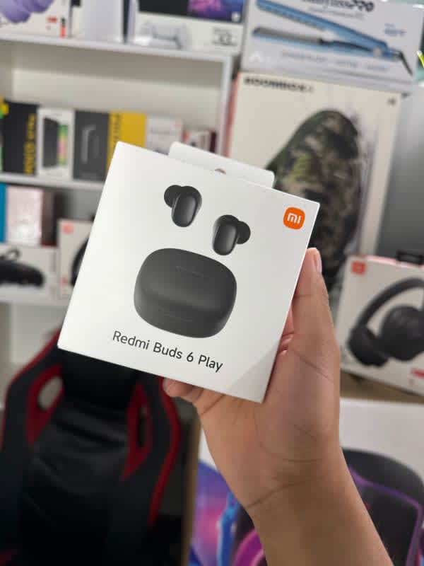 Auricular Redmi Buds 6 Play Negro/blanco/celeste