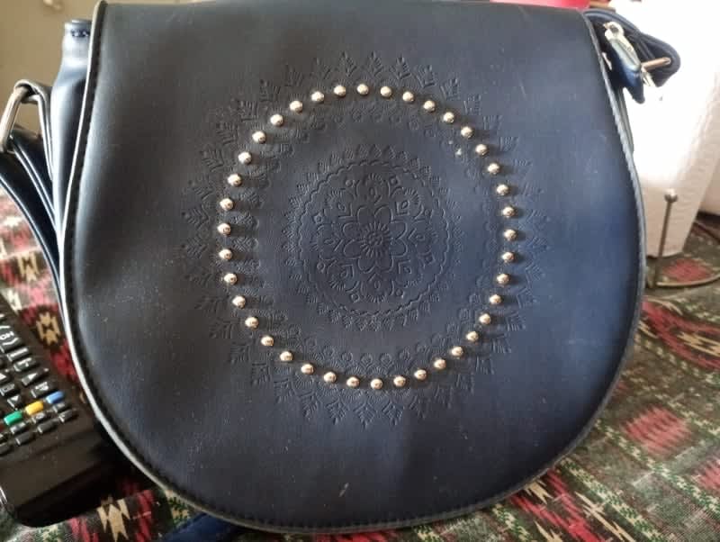 Cartera Color Azul Divina