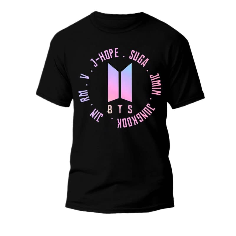 Remera Bts 10 - Estampa Dtg