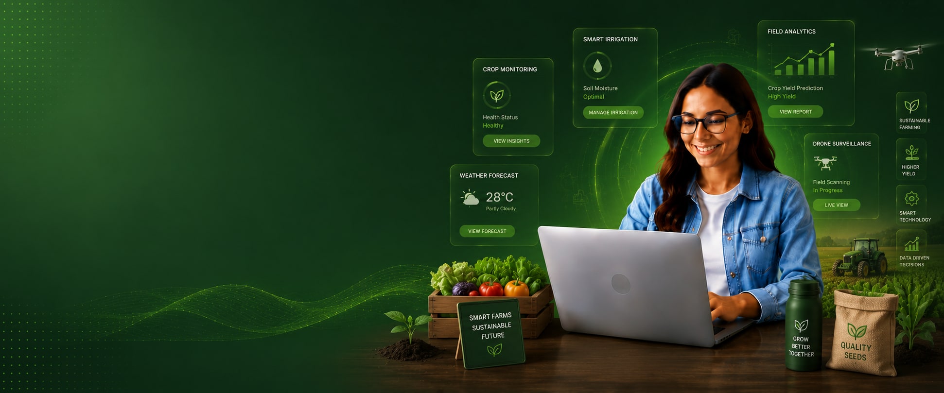 Agritech Solutions Built for Productivity, Sustainability & Growth