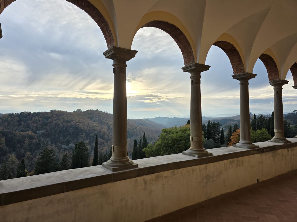 View from Monte Oliveto