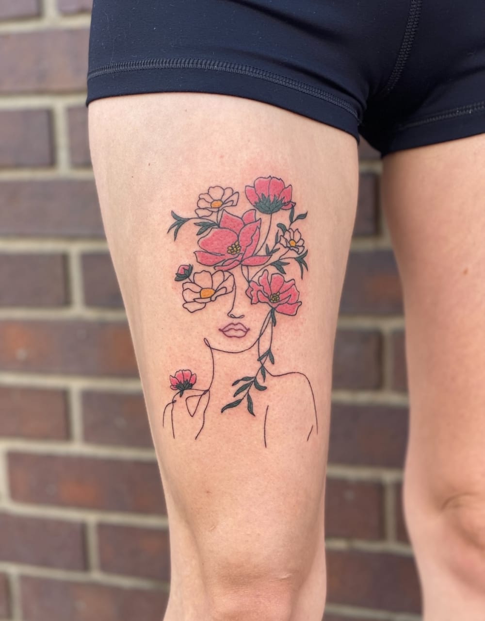 Custom tattoo by Denver area tattoo artist Liz Marie