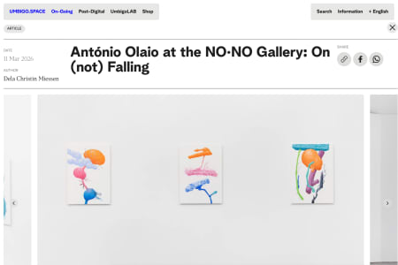 UMBIGO MAGAZINE | António Olaio