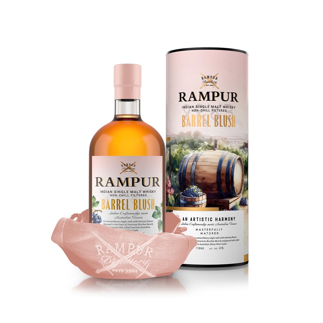 Rampur Single Malt Barrel Blush
