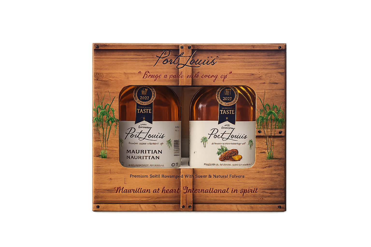 Port Louiis Assorted Dark Rum (4x200ml)