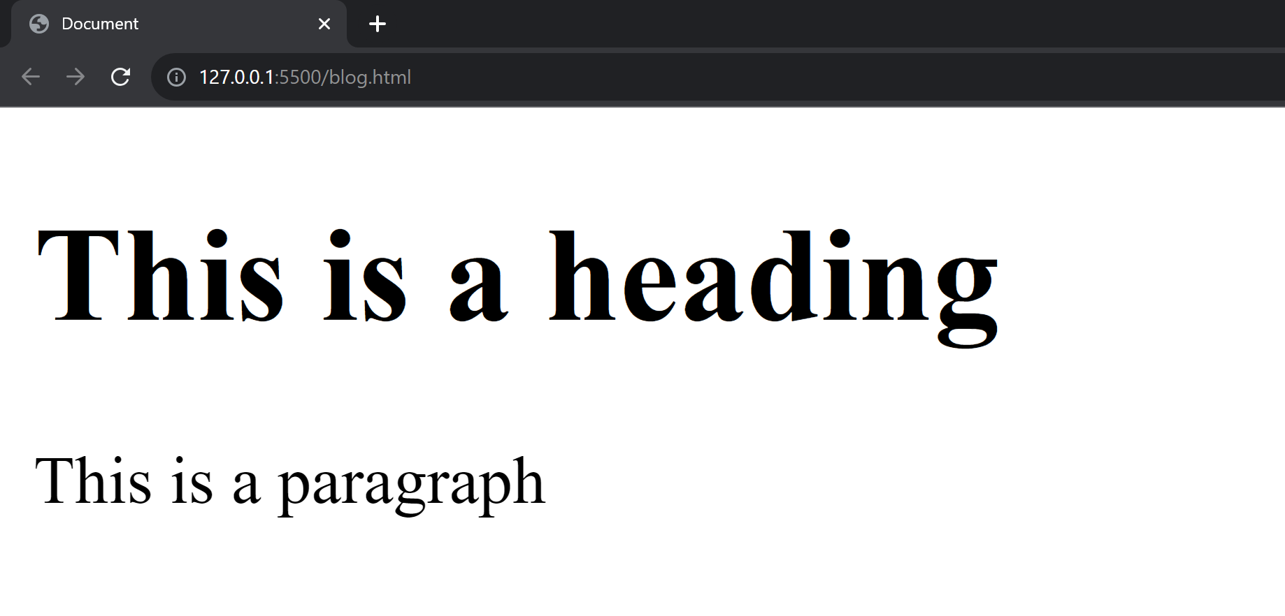 HTML Rendered Image