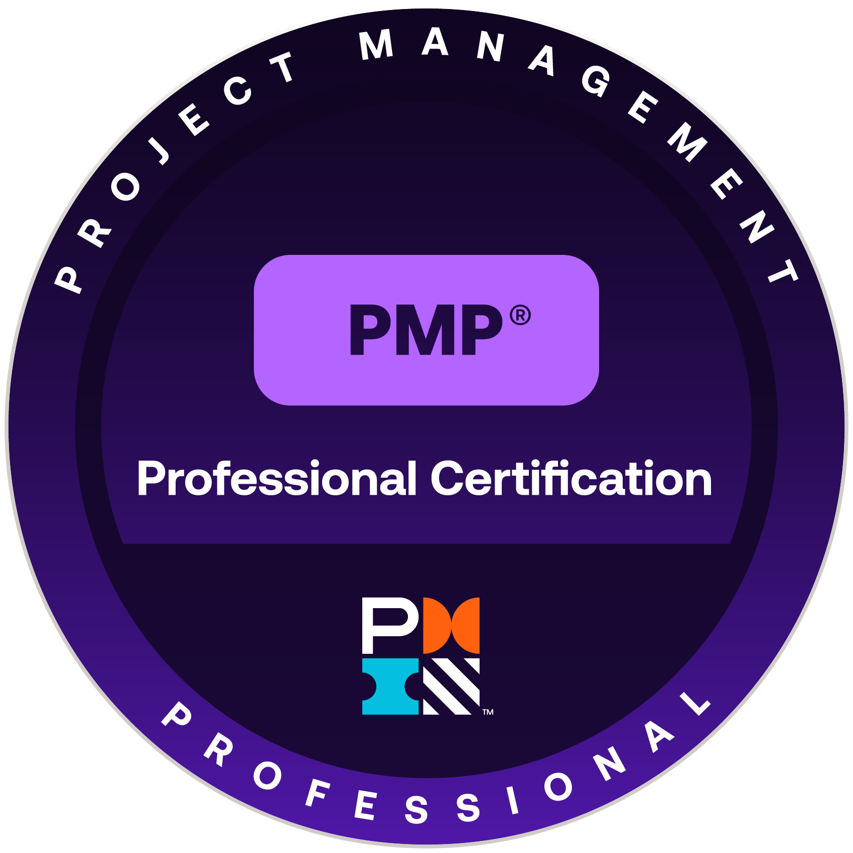 Project Management Professional (PMP) badge