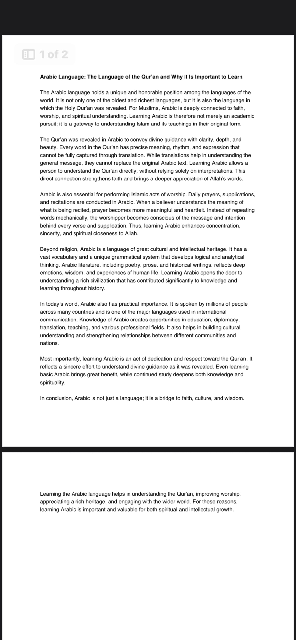 Academic writing