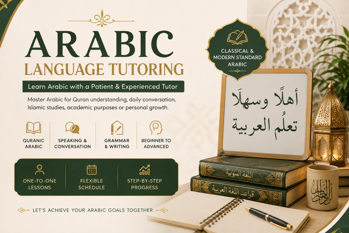 Arabic Language Lessons for Adults