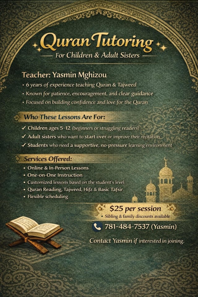 Quran Tutoring 