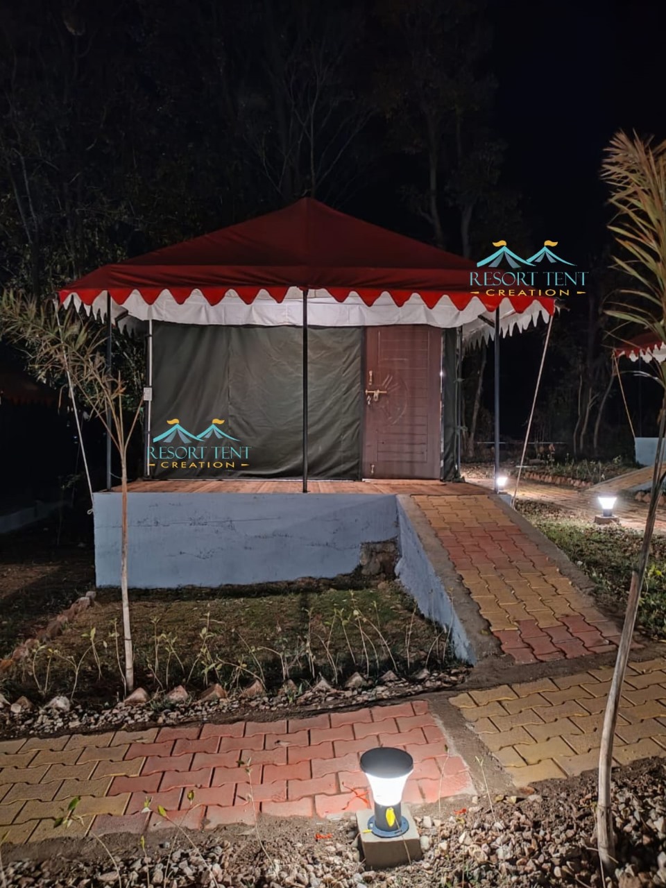 Deluxe Swiss Tent – A Perfect Stay in Nature