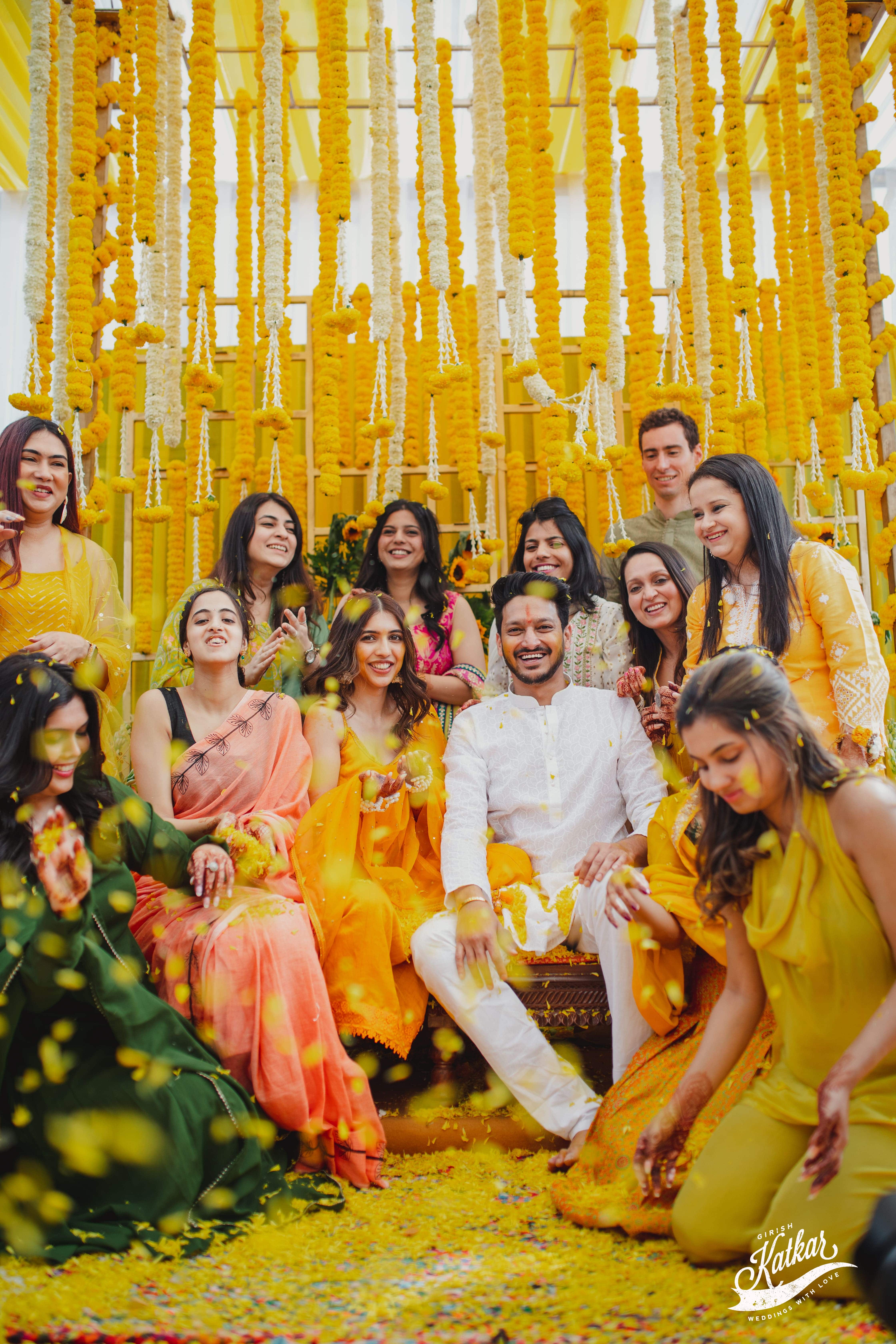 Haldi ceremony - Beautiful wedding photography