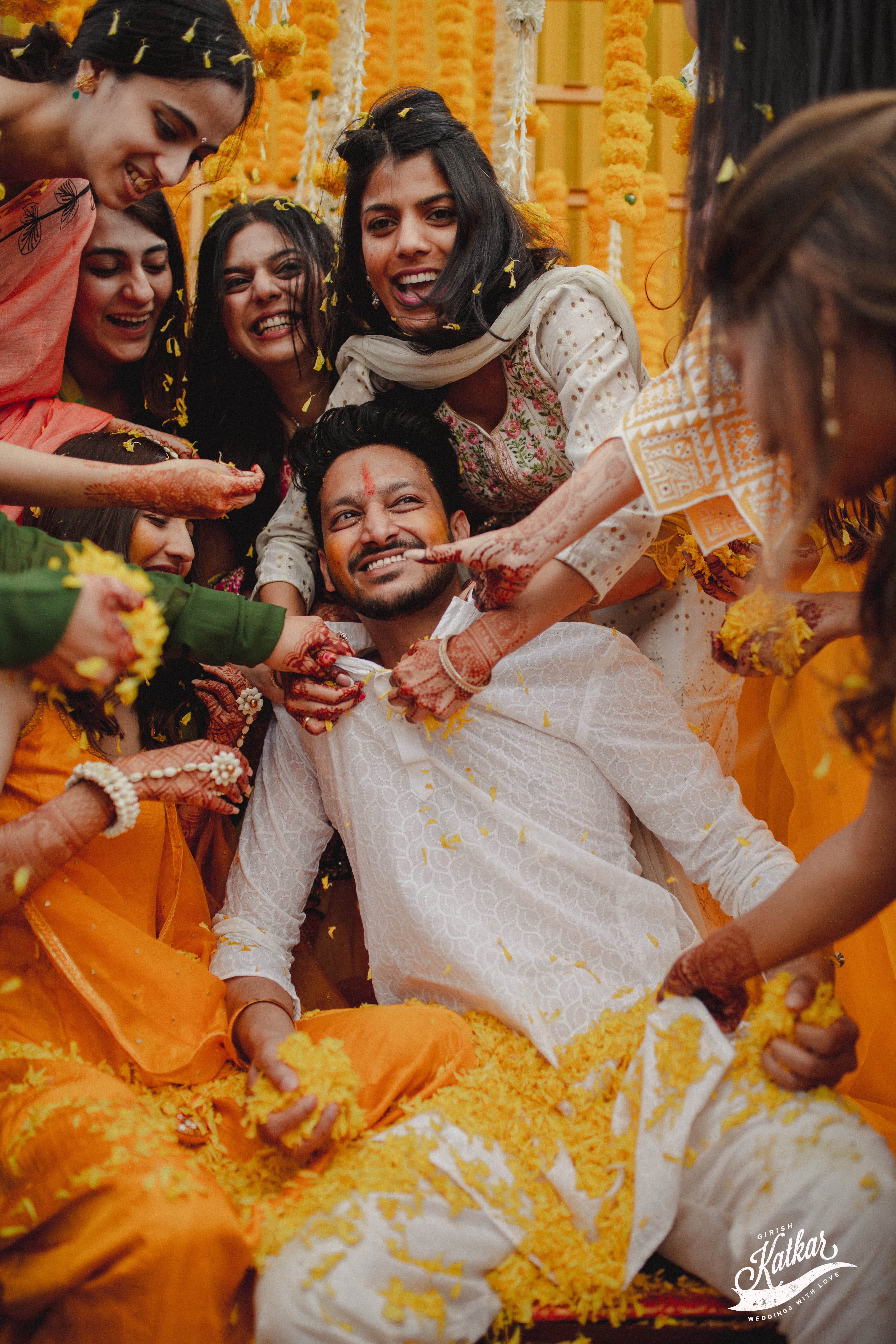 Haldi ceremony - Beautiful wedding photography
