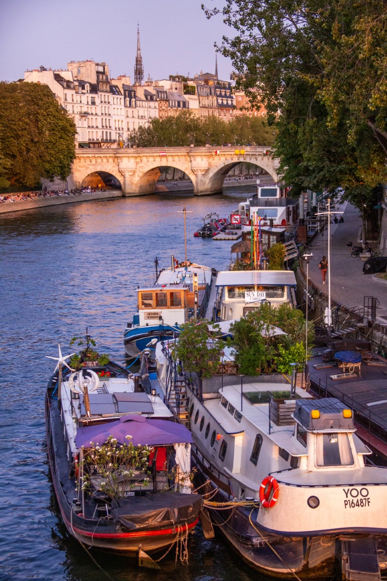 Bateaux sur la Seine