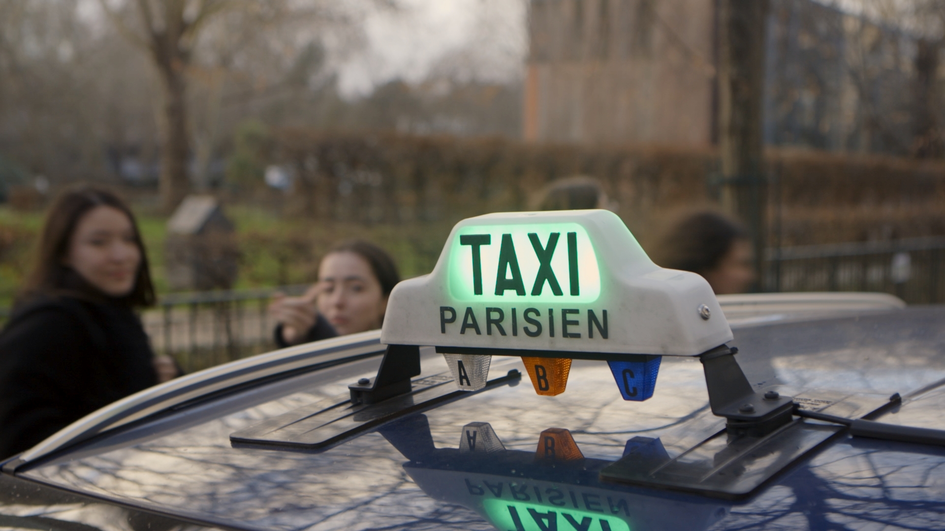 Life is beautiful in a taxi