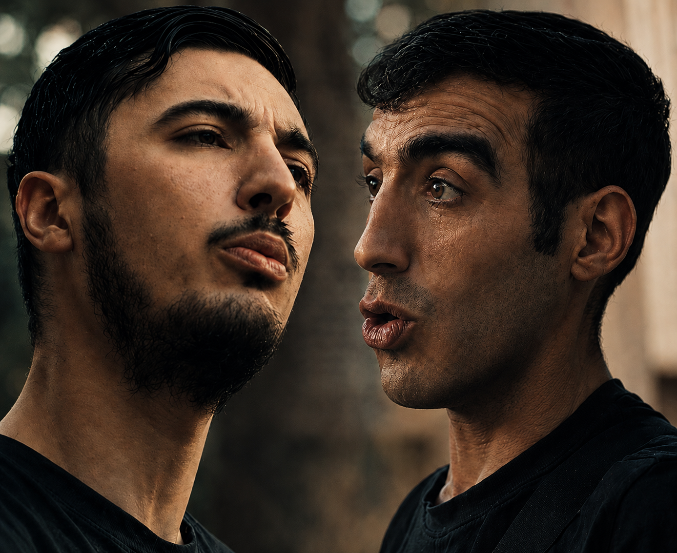 Deux voisins se rencontrent