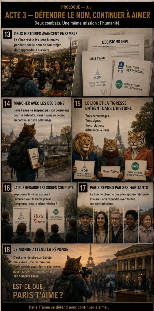 Prologue 6 : sixième planche du prologue Paris T’aime.