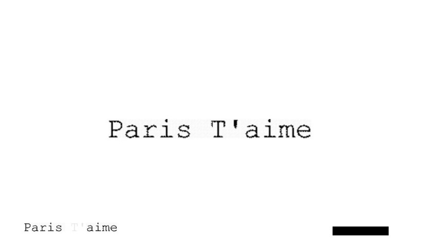 PARIS T’AIME