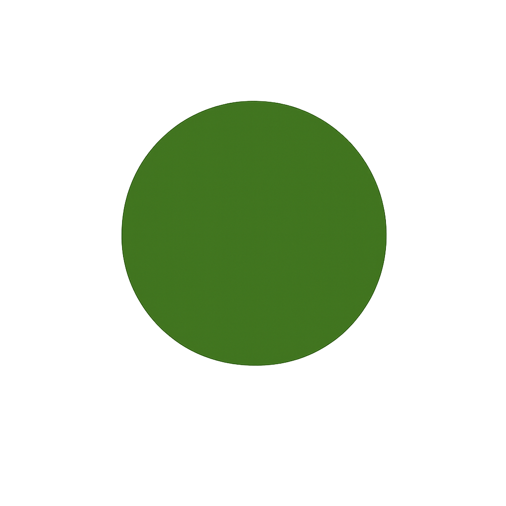 Élément dont le poids différenciant est testé : cercle vert figuratif.