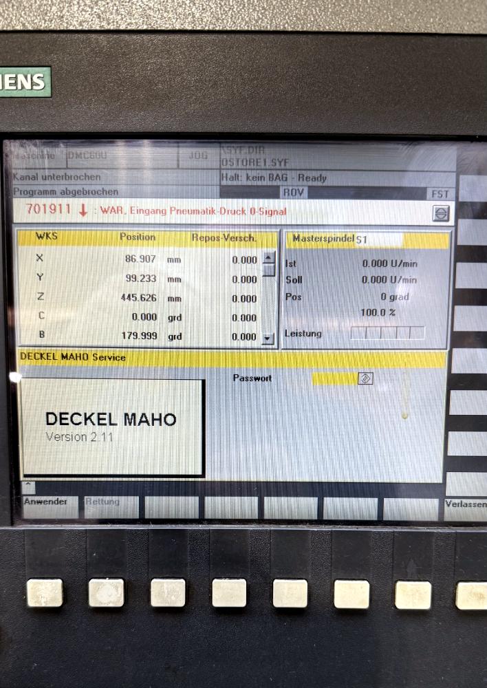 DECKEL MAHO DMC 60 U (2002) – Ansicht 7