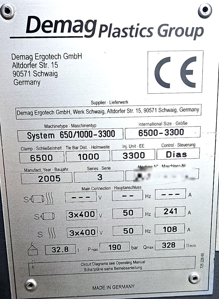 DEMAG Ergotech System 650/1000-3300 (2005) – vista 15