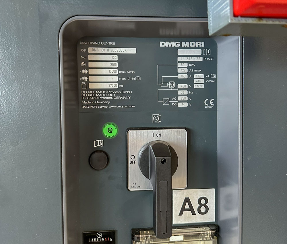 DMG MORI DMC 160 U duoBLOCK (2019) – vista 15