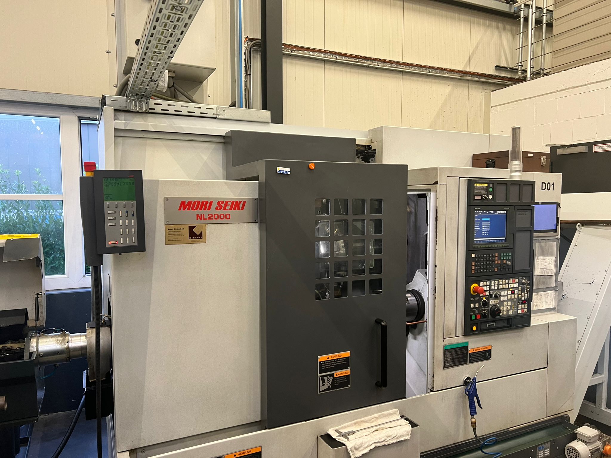 DMG MORI NL2000 SY 500 – Hauptansicht