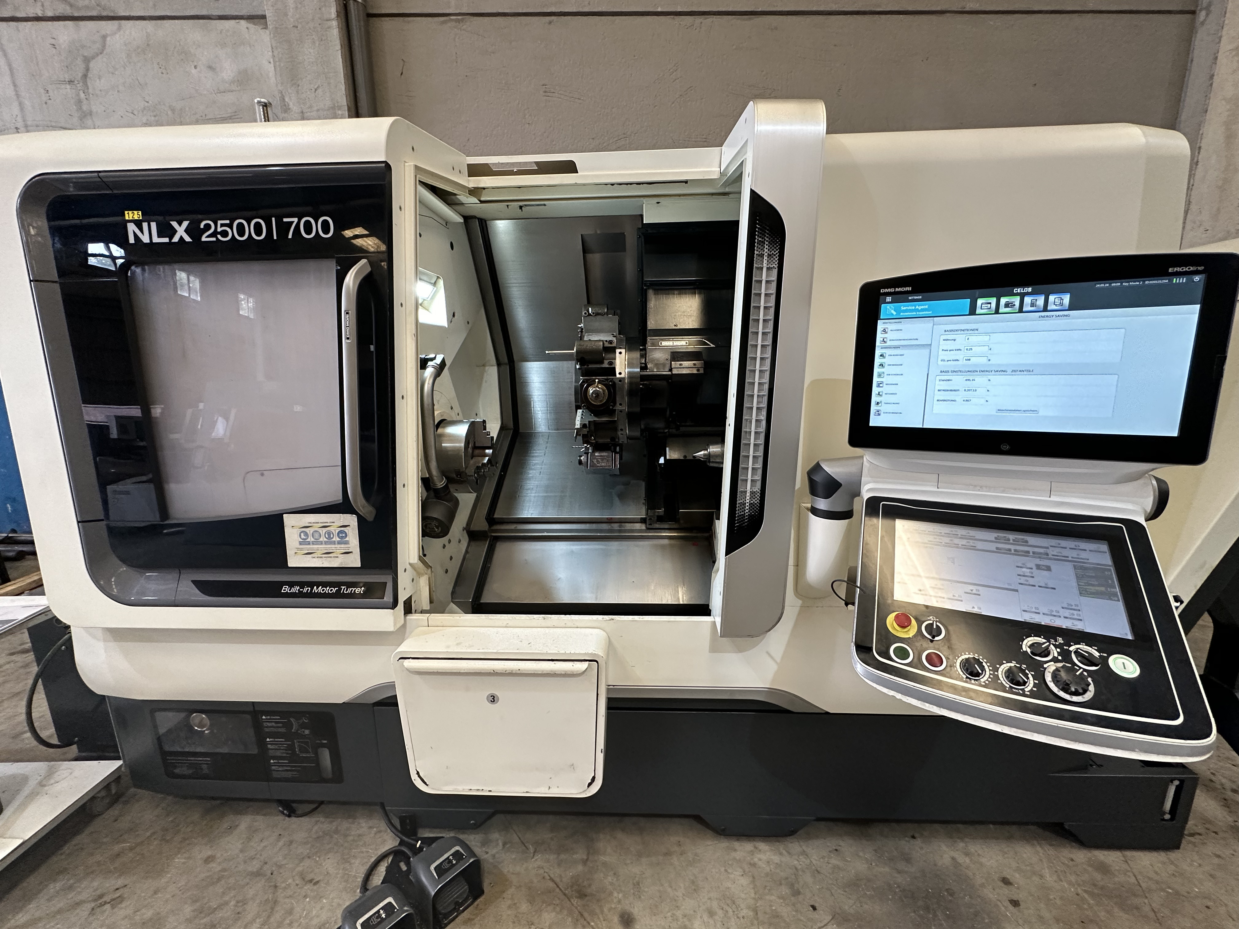 DMG MORI NLX 2500 700 – vista principal