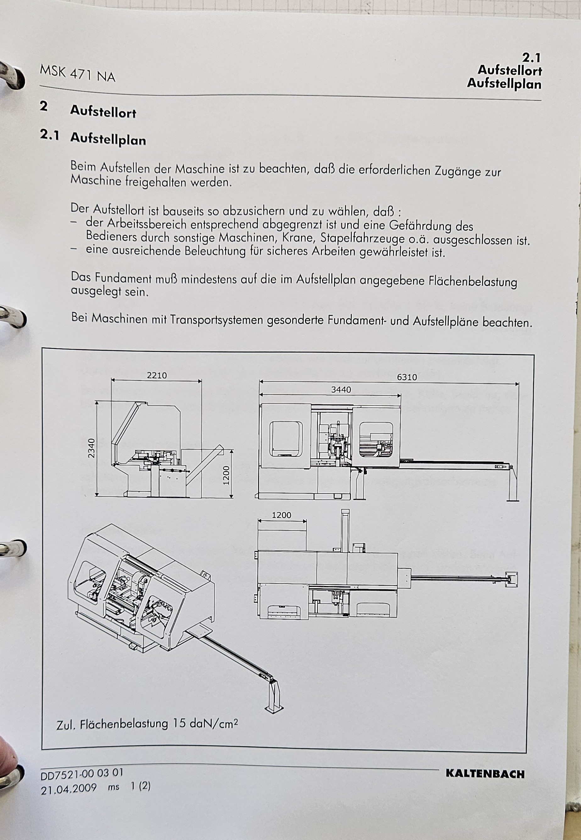 KALTENBACH MSK 471 NA (2011) – Ansicht 2
