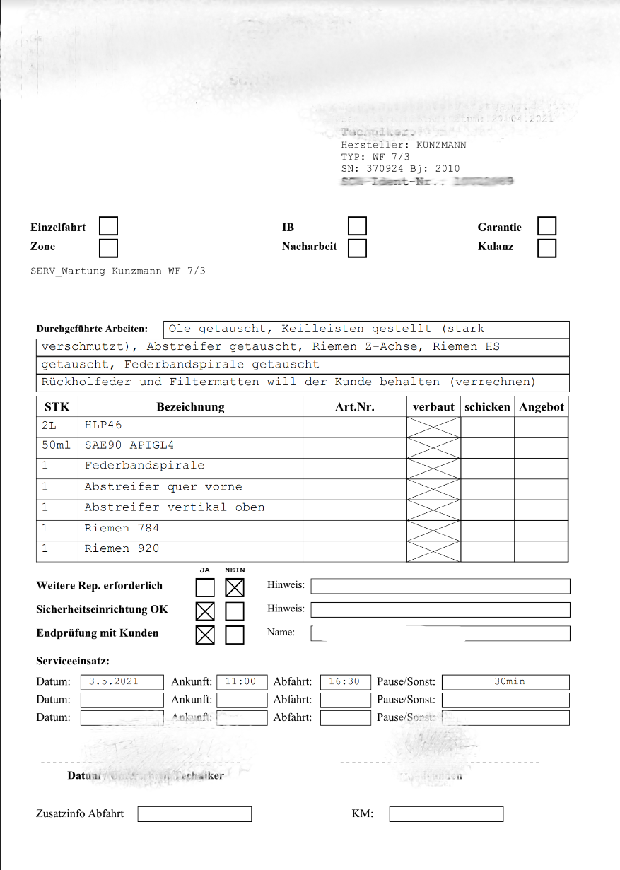 KUNZMANN WF 7-3 (2010) – Ansicht 17