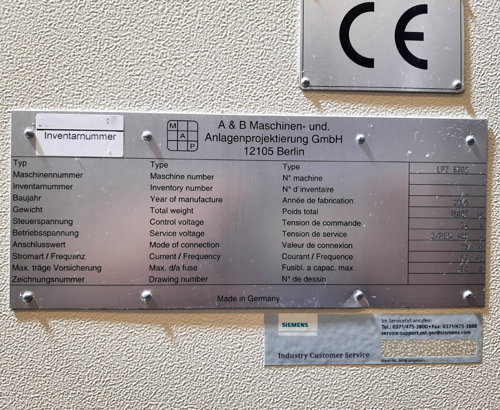 MAP LPZ 630S (2005) – Ansicht 18