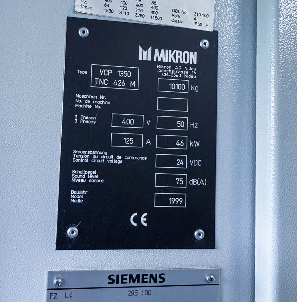 MIKRON VCP 1350 (1999) – Ansicht 15