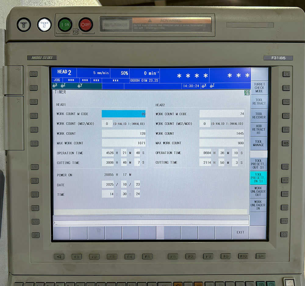 MORI SEIKI NTX2000SZ 1500 (2012) – vista 25